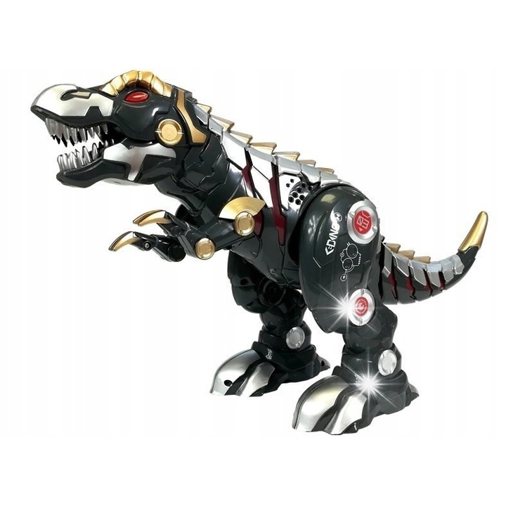 Dinoszaurusz R/C pilótával, LEAN Toys, 35x25x10cm, többszínű, szett