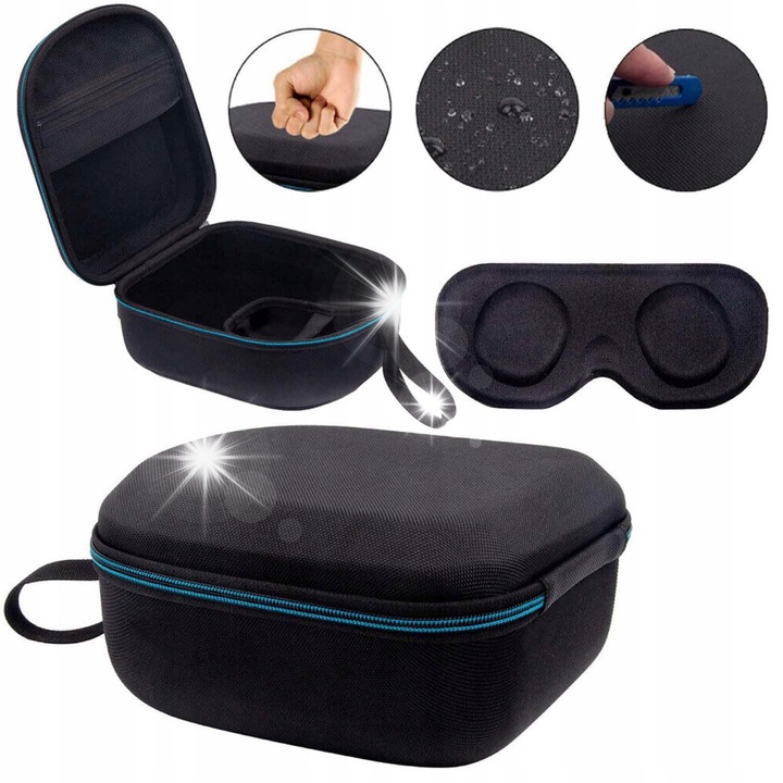 Tok Oculus Meta Quest 3-hoz, VR Gaming kiegészítők, fekete színű, méretei 30x15x10cm