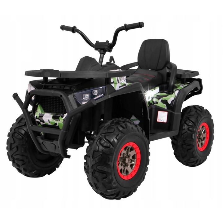 ATV pentru copii Ramiz ATV 4x4, tractiune variabila, telecomanda 2,4 GHz, dimensiuni 113x68x78cm