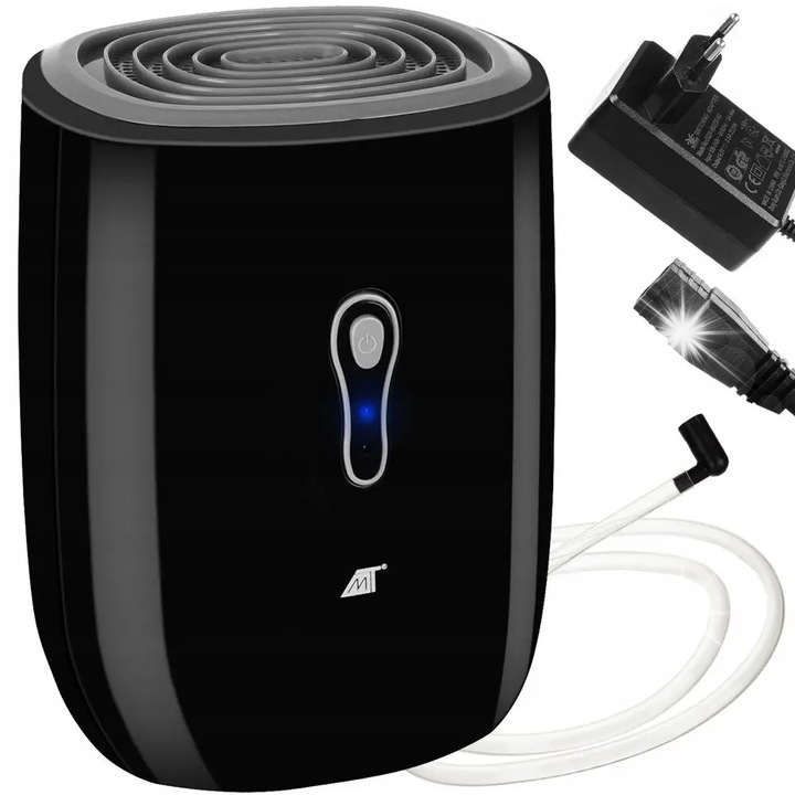 Ruhhy páramentesítő, 0,8L, hatékony, csendes, fekete, 22,5W