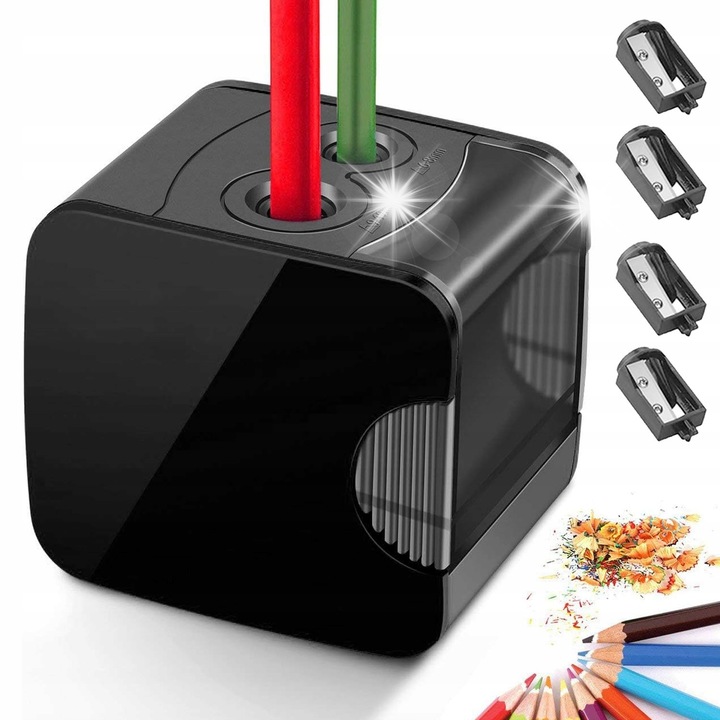 Ascutitoare electrica Bedee, 6-12mm, pentru scoala