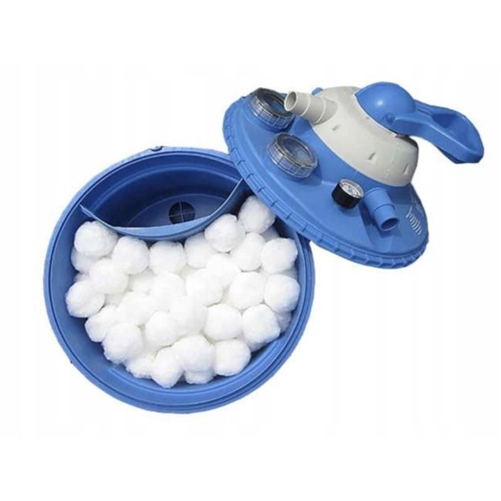 Комплект филтърни топки за басейн, 1,5 кг, за многократна употреба, за пясъчни помпи