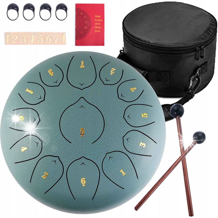 Toba cu 13 note 12", grafit, instrument de percutie