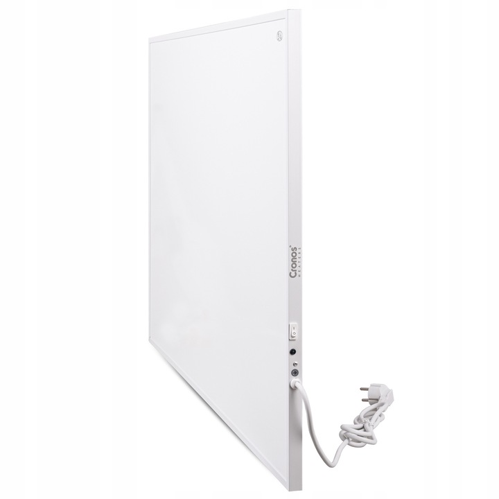 Panou de incalzire Cronos, 1000W, termostat WiFi, alb, 120x60cm