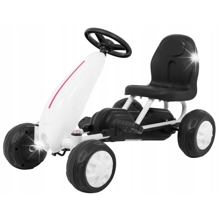 Детски картинг Ramiz, мини, с педали, 60x35x39см, многоцветен, максимално тегло 30кг