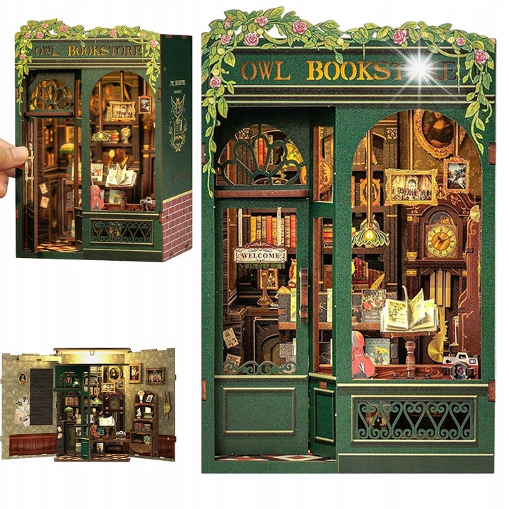 3D Carturesti puzzle LED világítással, 17,1x11,8x10cm, tinédzsereknek és felnőtteknek