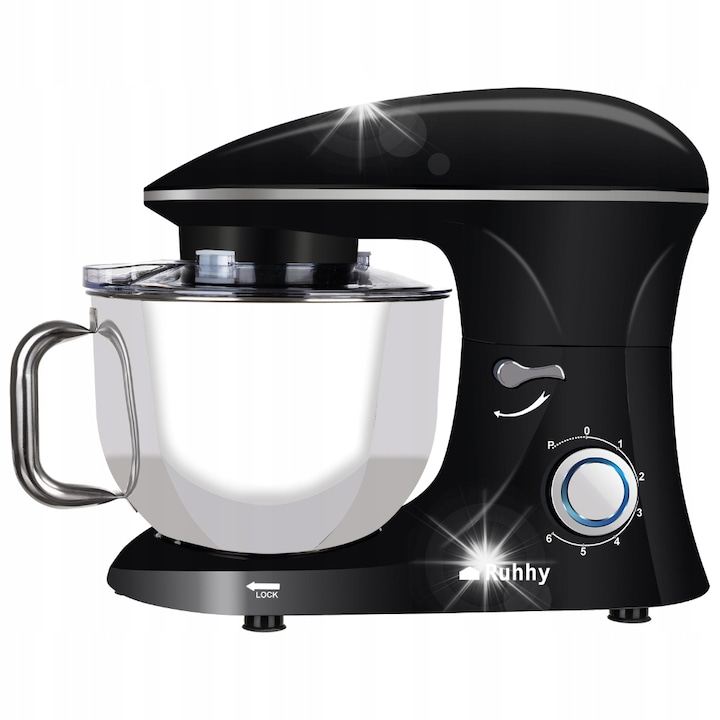 Robot de bucatarie Mesko MS4217, 3,5L, 6 viteze, 700W, cu 3 accesorii
