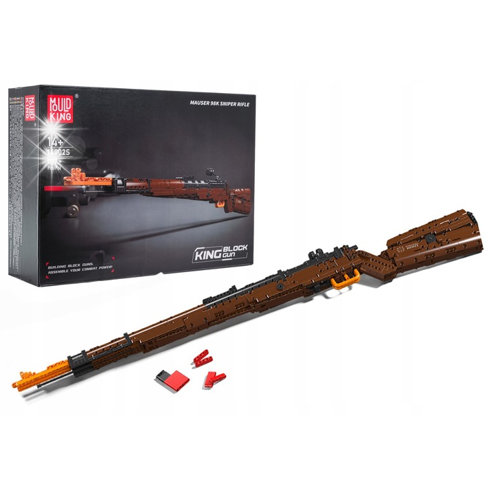 Комплект за конструиране, Mould King, 1117 части, Кафяв