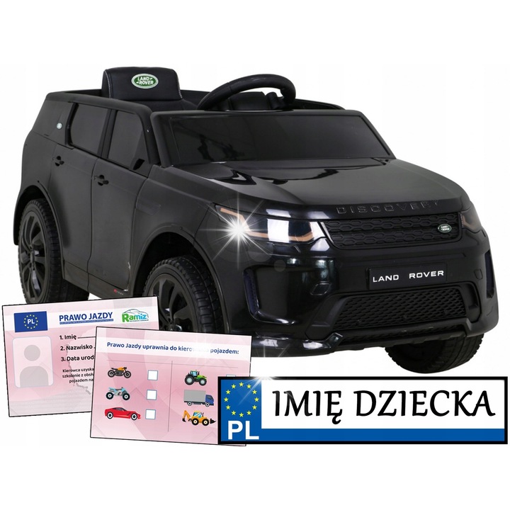 Ramiz Discovery Sport elektromos kisautó gyerekeknek, 2 üléses, EVA kerekek, többszínű, 107x65x52cm