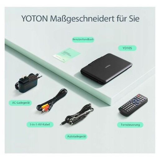 Odtwarzacz DVD portabil YOTON 10,1