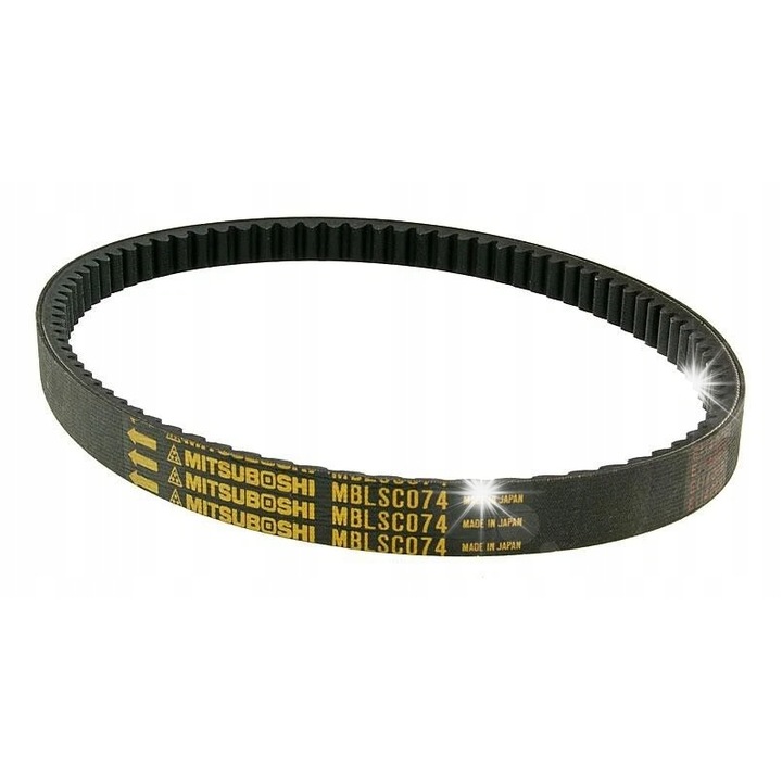 Mitsuboshi MBLSC074 hajtószíj, Kymco 125cc robogókhoz, magas hőmérsékletnek ellenálló, Japánban készült