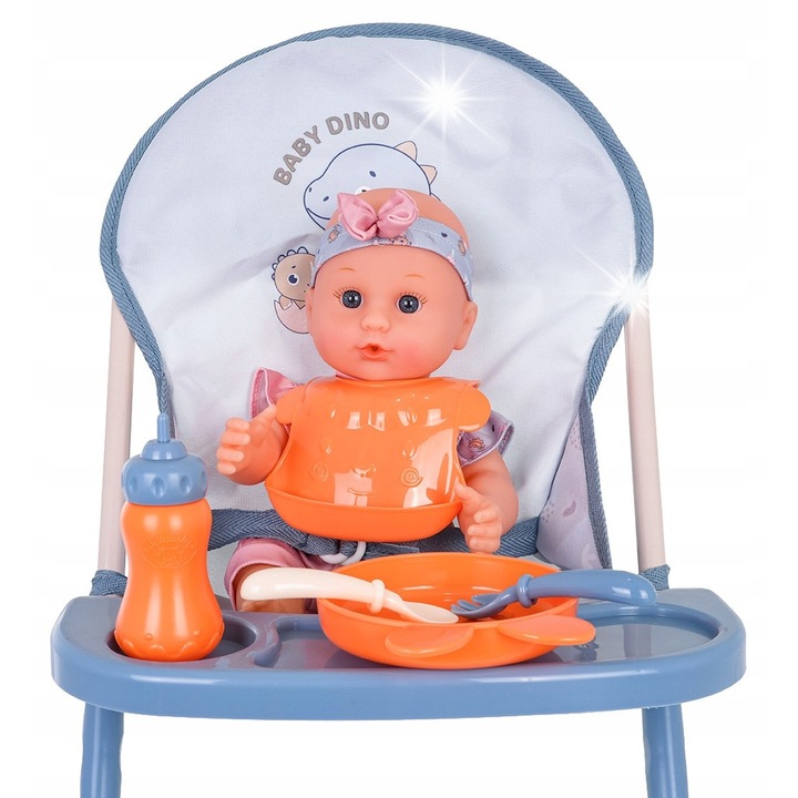 Ramiz baba bölcsővel és etetőszékkel, többszínű