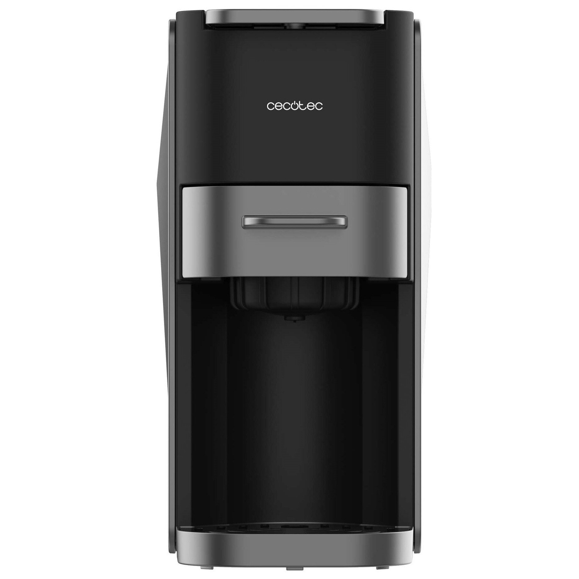 Cafetieră CECOTEC Freestyle Compact, inox, 1000 W, 1.25 l, negru