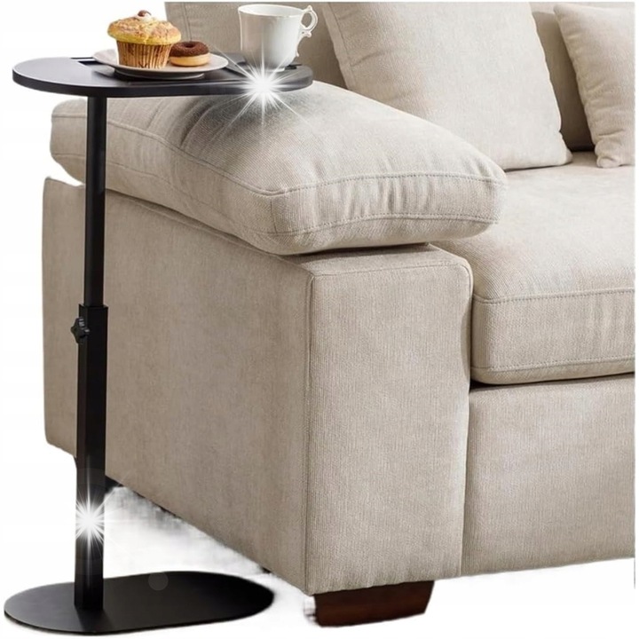 Маси за баня, черни, 40x22см, регулируема височина 43-78см, комплект за организиране на аксесоари за баня