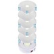 Deshidrator de alimente Dakota, 5 tavite, reglare temperatura 35-70°C, 250W, alb