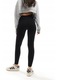 Colanti dama, Spanx, fara cusaturi, nylon/elastan, negru, L INTL
