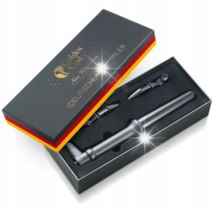 Ondulátor Golden GL506, 18-25 mm, fekete, kiegészítő készlettel