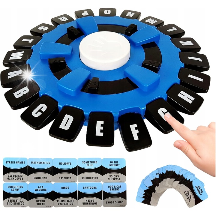 Tapple társasjáték, szójáték, többszínű készlet