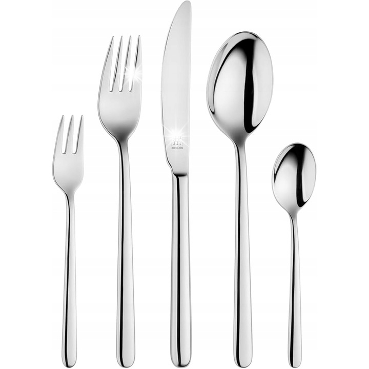 ZWILLING evőeszközkészlet, 60 darabos, 12 személyes, rozsdamentes acél, ezüst