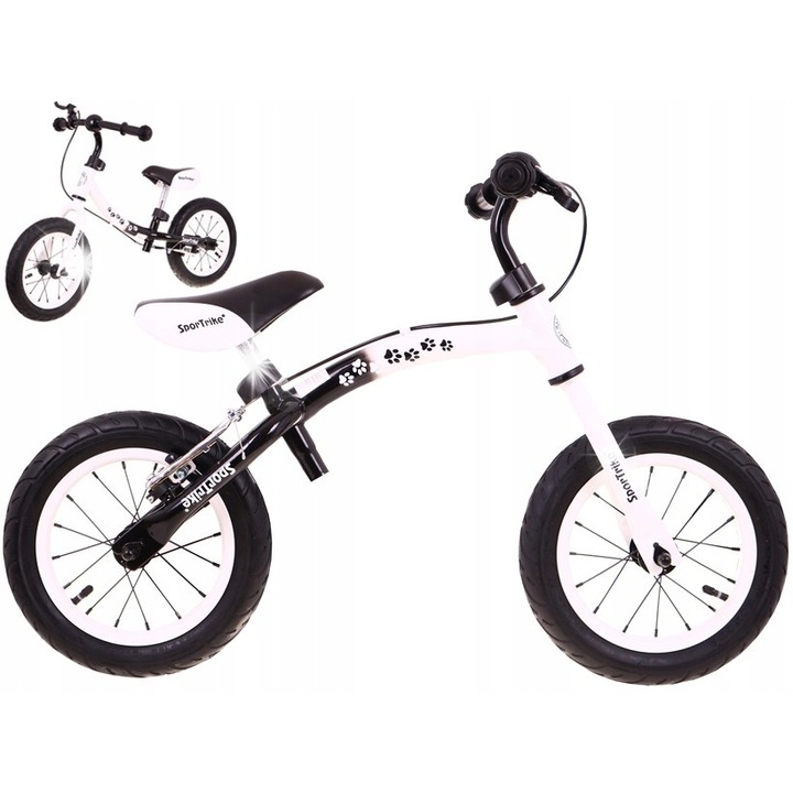 Колело за баланс Ramiz Boomerang, надуваеми гуми, 10'-12', за деца 2-6 години