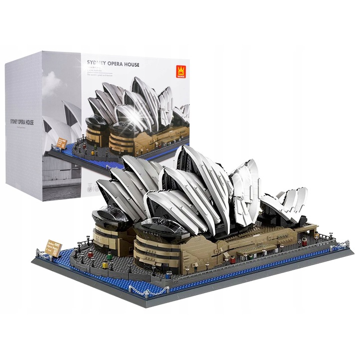 Комплекти за конструиране, Рамиз, строителни блокчета ОПЕРА СИДНИ, 2937 ел., многоцветен