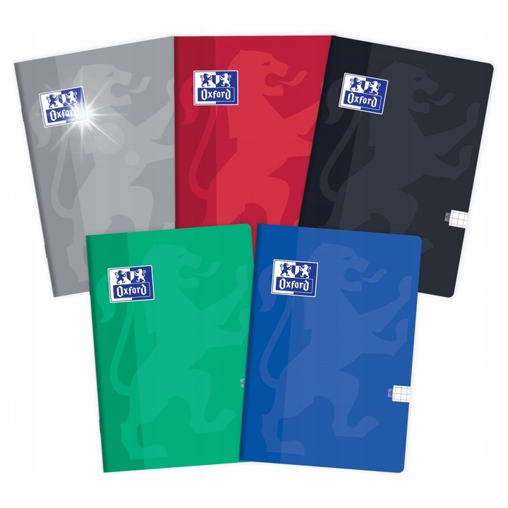 Füzet A5 Hamelin, 32 oldal, margóval, többszínű, 10 darabos készlet