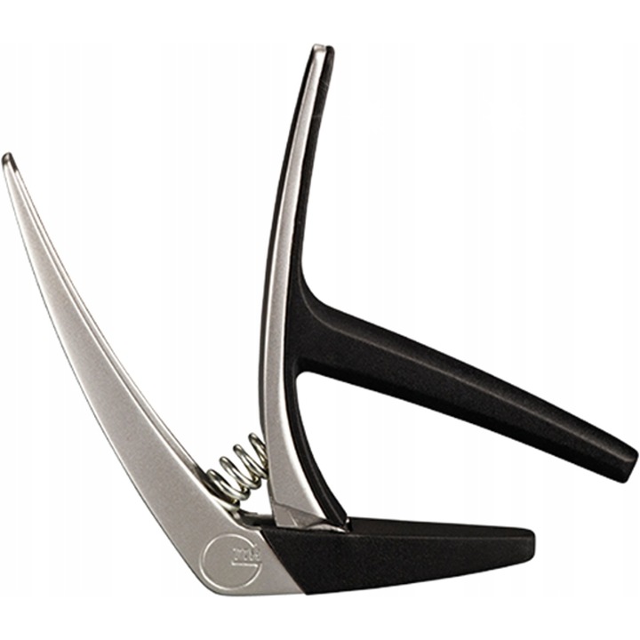 Gitár capo akusztikus/elektromos gitárhoz, G7TH, könnyű konstrukció, gyors mechanizmus, króm, 37g