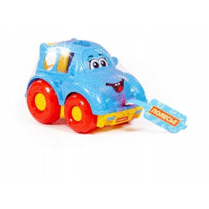 Oktató válogató autó, színes, 22x15x14cm, gyermekeknek