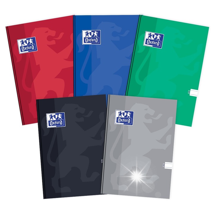 Oxford ESSE A5 füzet, 96 oldal, puha borító, fehér, szett