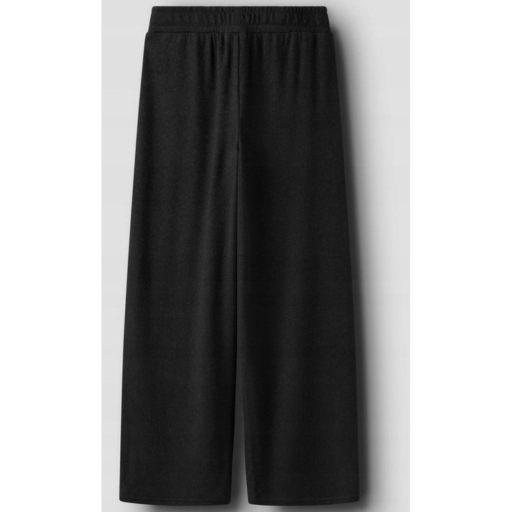 NAME IT NKFKATHLIN gyermek nadrág, viszkóz/poliészter, fekete, culotte fazon, puha anyag, 122 CM