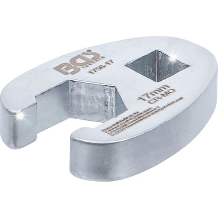 Cheie deschisa BGS 1756-17, 10 mm, 17 mm, pentru suspendare pe perete