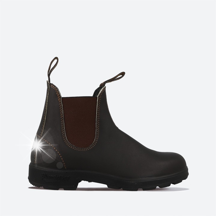 Cizme barbati Blundstone 500, maro, piele naturala, sistem de confort SPS Max, 46 EU