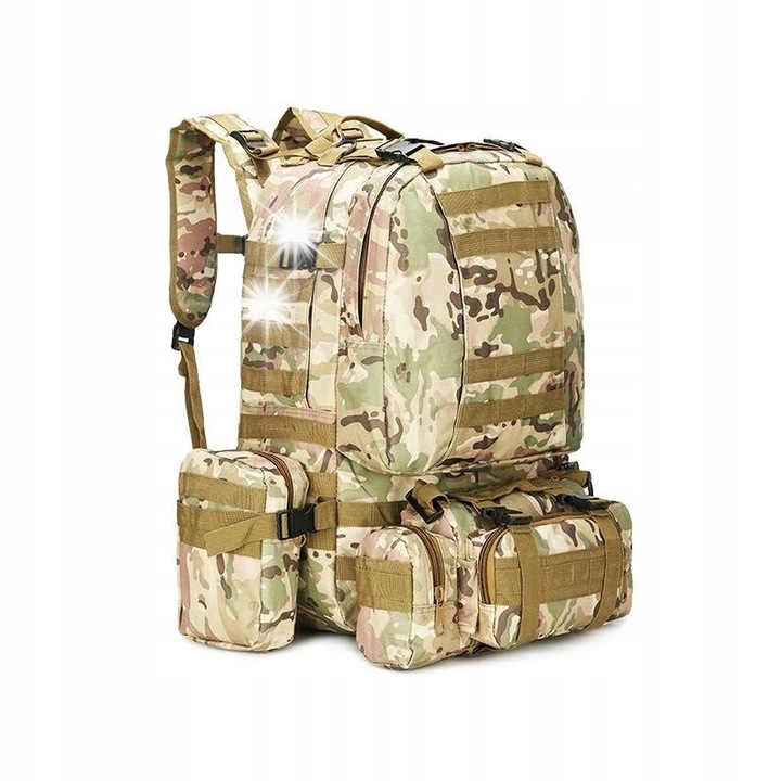 Gotel 50L katonai hátizsák 2 rekesszel, 50x50x30cm, poliészter