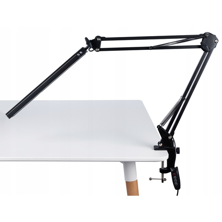 Lampa de birou scolara pentru citit, Gotel, cu suport, 10W, 360°, inaltime maxima 70cm