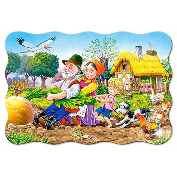 Образователен пъзел от 20 части Castorland, цветни илюстрации, за деца над 3 години