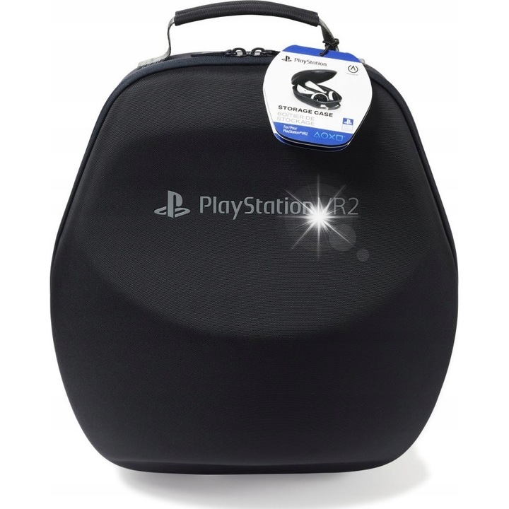Etui licentiat pentru PlayStation VR2 si PlayStation VR2 Sense, protectie durabila, transport usor