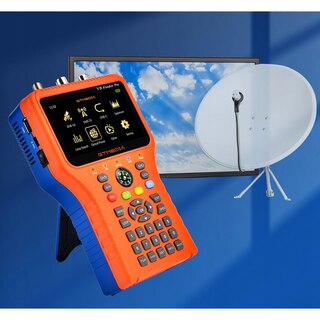 V10 Finder Pro: Cercatore Satellitare DVB-S2X/T2/C Con Schermo LCD 4.3", Batteria 4000mAh E WiFi