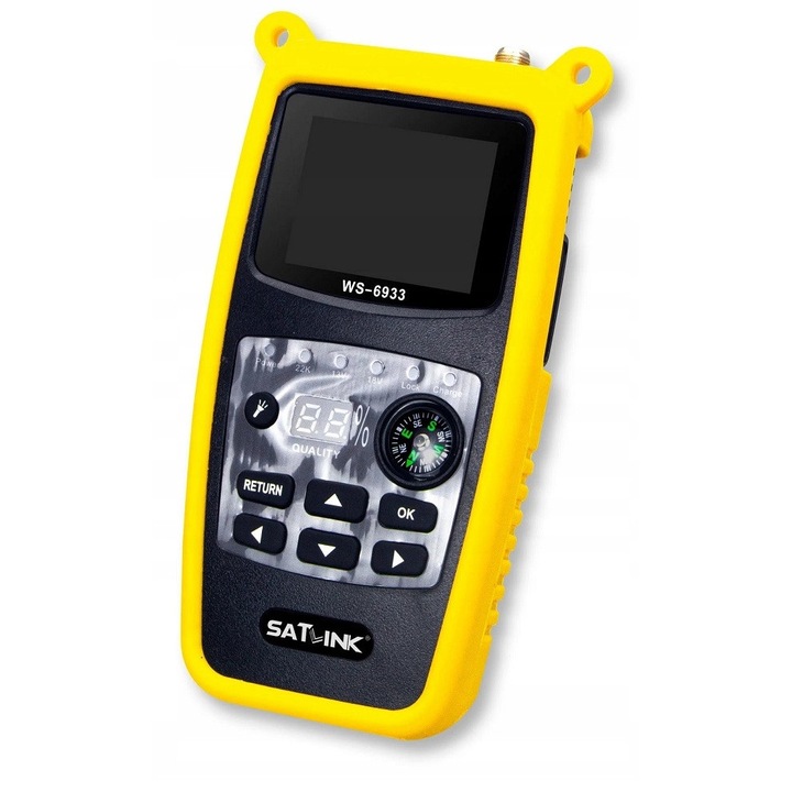 Сателитен измервател, Satlink WS-6933 HD, 2.4 инчов LCD, 950-2150MHz