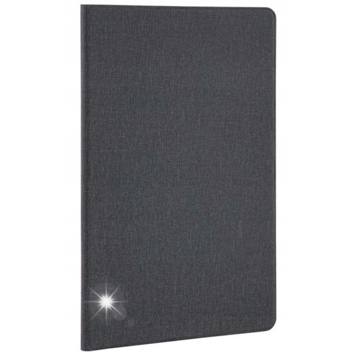 Etui Folio Samsung Galaxy Tab A7 10,4", fekete, tartós anyag, puha belső