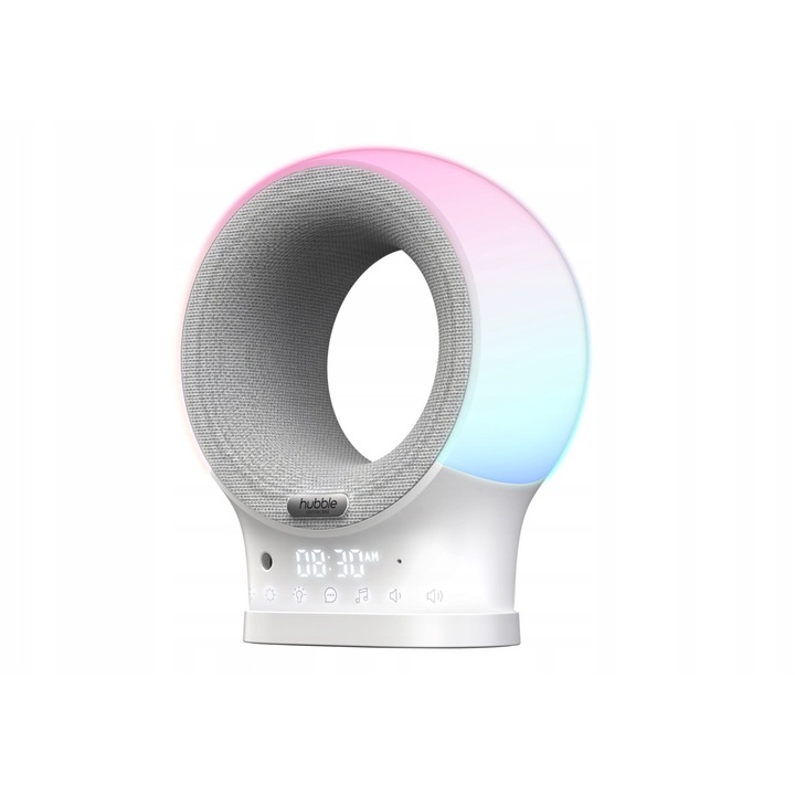 Monitoor electronic Hubble Connected Eclipse+, alb-gri, cu lampa ...