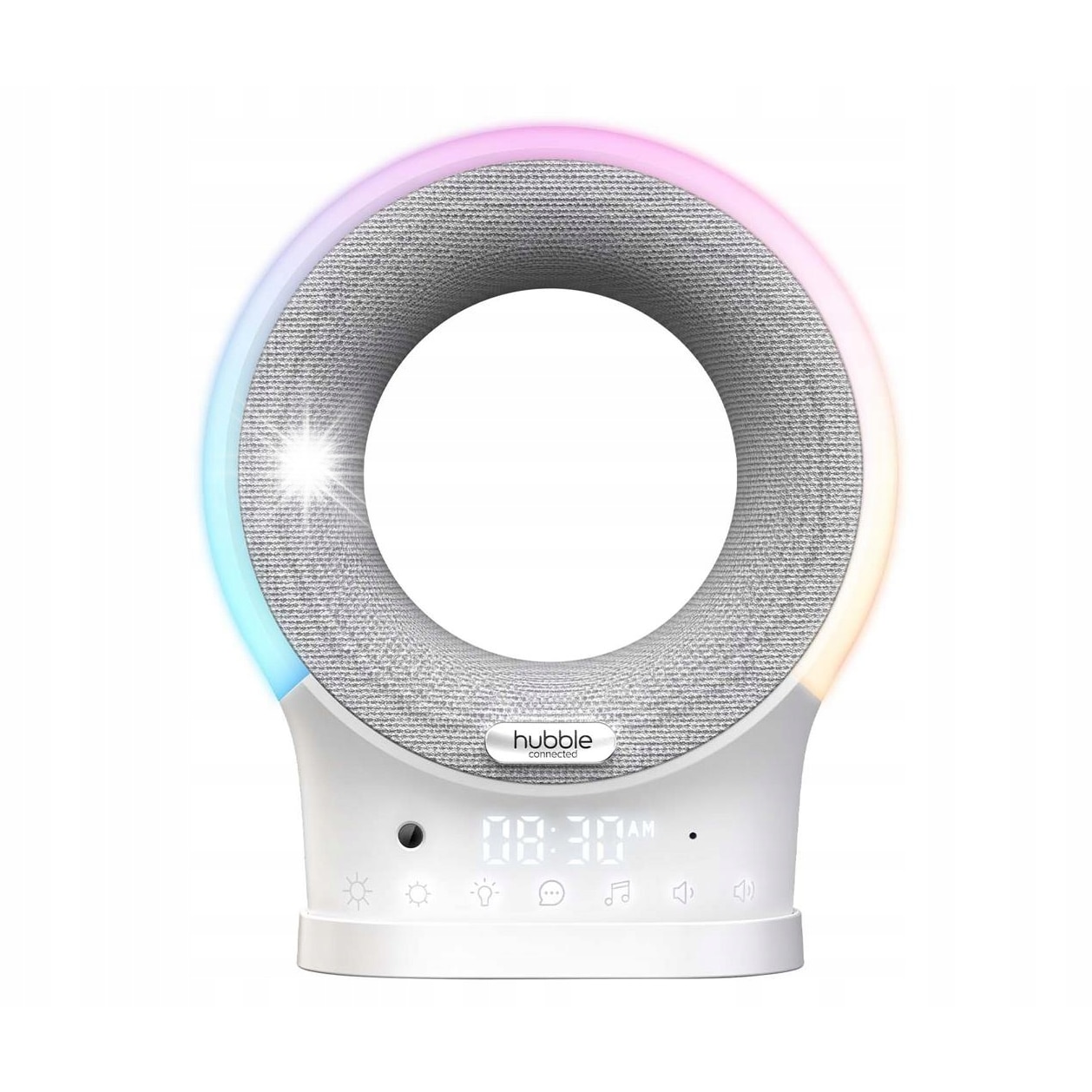 Monitoor electronic Hubble Connected Eclipse+, alb-gri, cu lampa ...