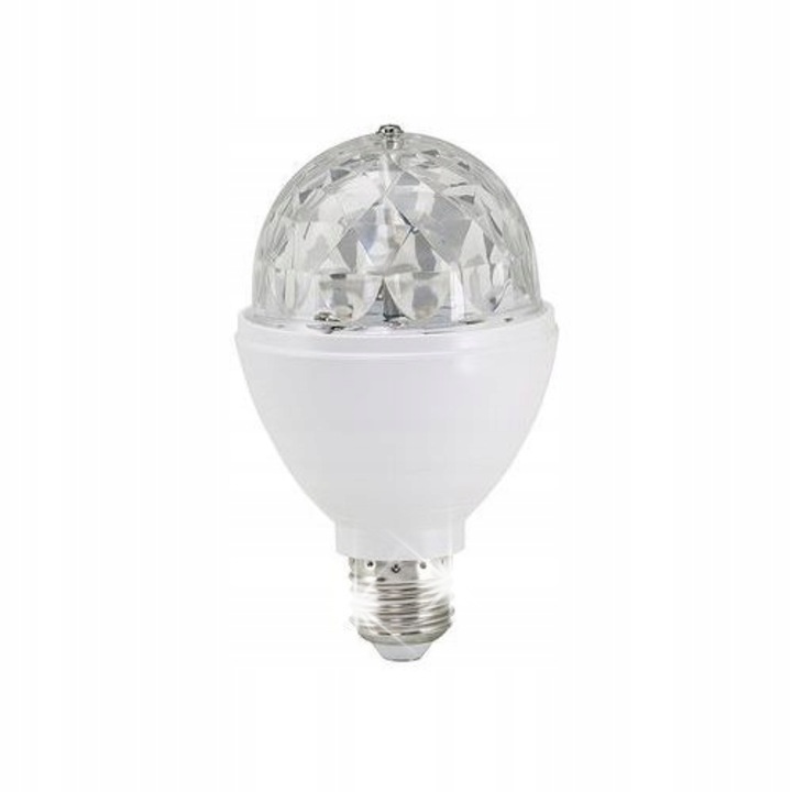 Диско крушка E27 3W LED Briloner RGB, 130x80мм, 1 брой