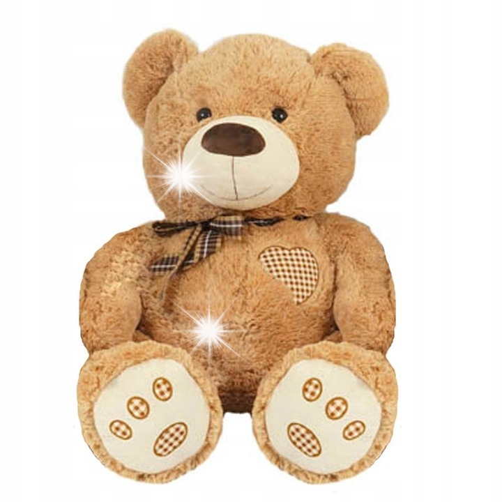 Плюшен МИШКА МИДОУ, 50см, мека, за бебета