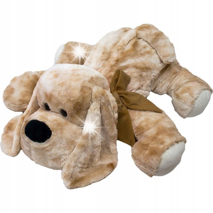 Плюшен малък пухкав пес, Beppe, 40см, бежов, за бебета