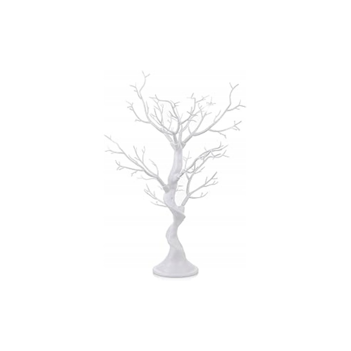 Изкуствено дърво, SZIQIQI, 105см, бяло