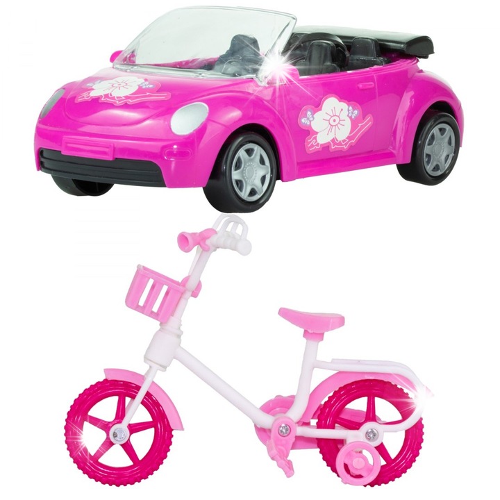 2 babakészlet kiegészítőkkel, svéd, 30x20x10cm