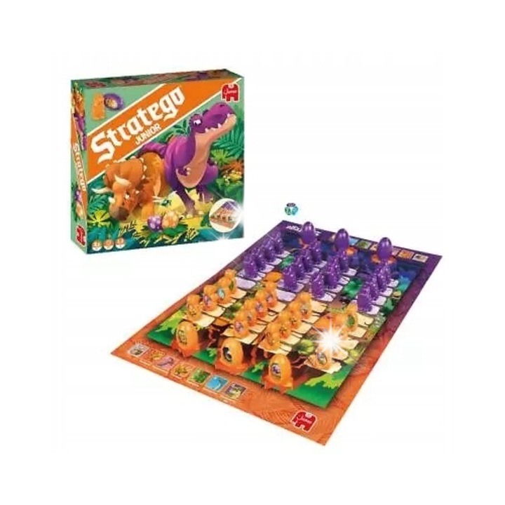 Stratego társasjáték, 4 év+, 20 perc, többszínű