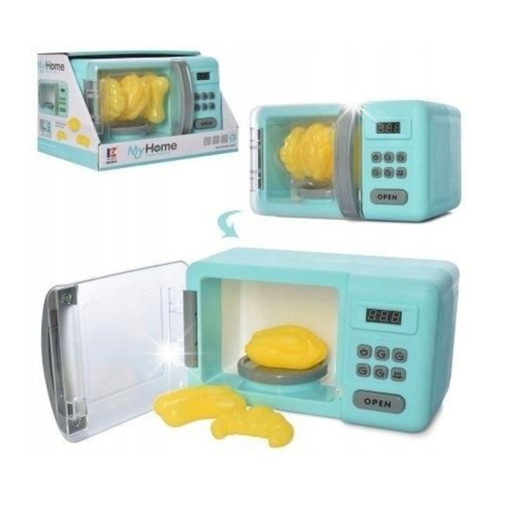 Gyermek konyhai szett, Maksik, Mikrohullámú sütő, Kiegészítők, Többszínű
