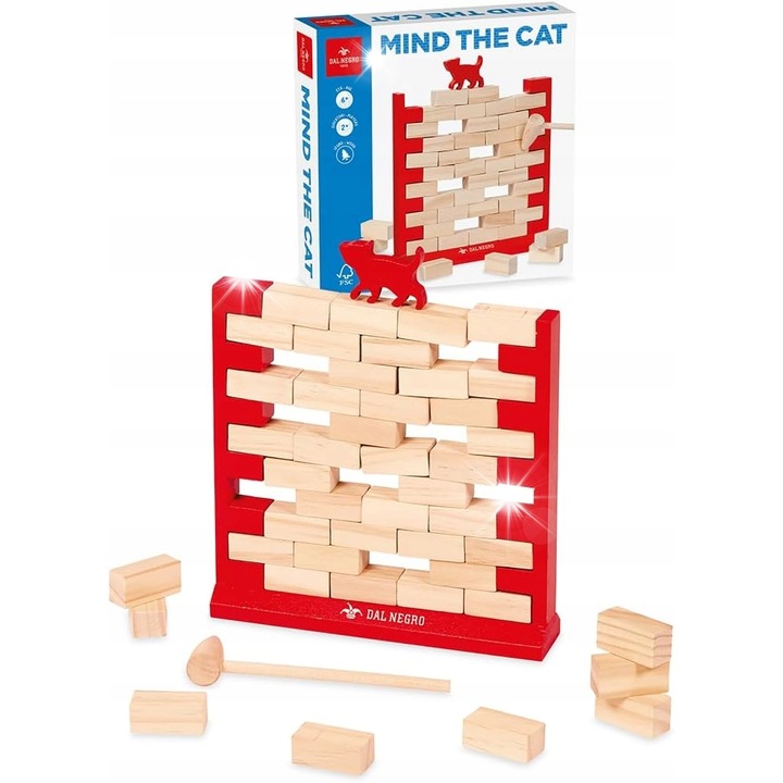 Társasjáték, Dal Negro, 2-4 játékos, 30x30cm