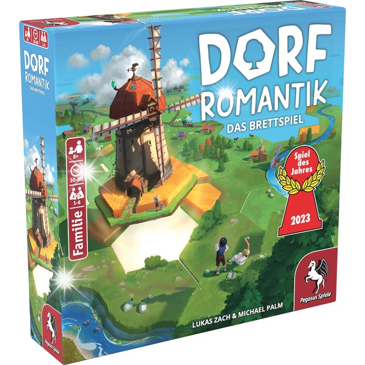 Village Romance társasjáték, többszínű, szett, 8 éves kortól